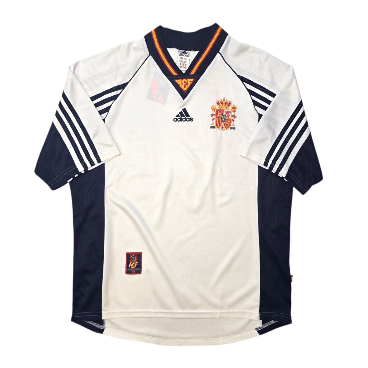 1998/99 Spain Away Football Shirt (L) Adidas - Football Finery - FF305221