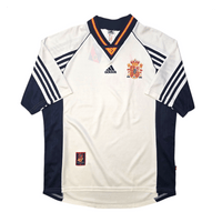 1998/99 Spain Away Football Shirt (L) Adidas - Football Finery - FF305221
