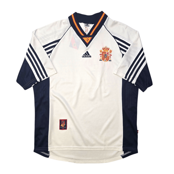 1998/99 Spain Away Football Shirt (L) Adidas - Football Finery - FF305221