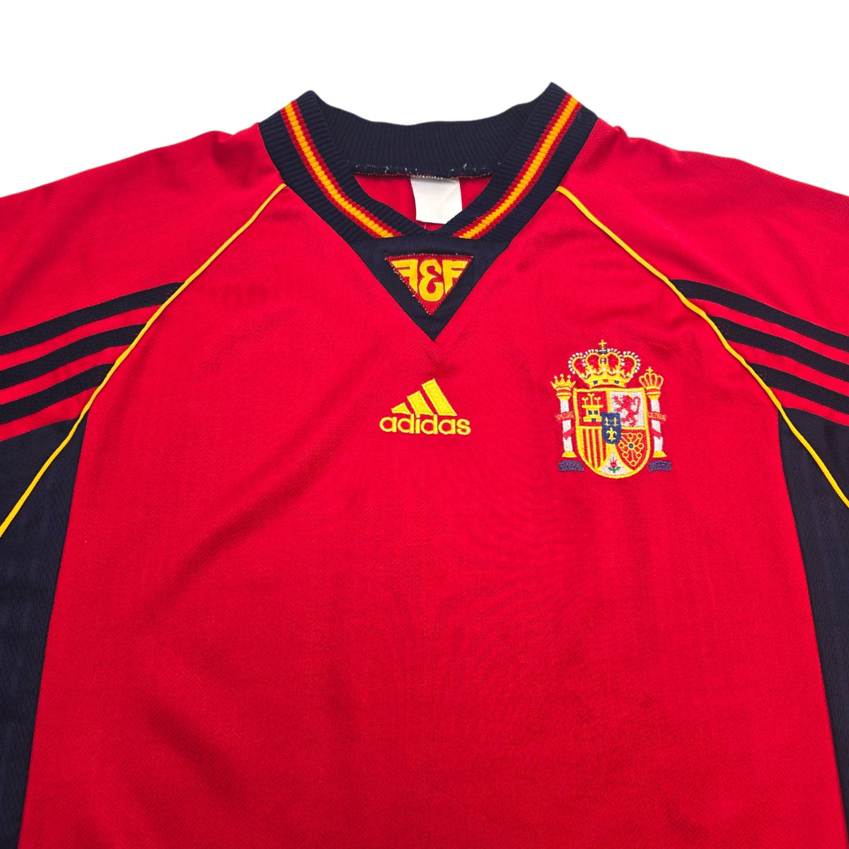 1998/99 Spain Home Football Shirt (L) Adidas - Football Finery - FF306437