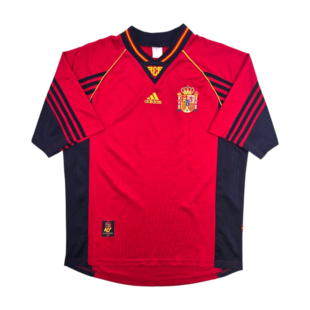 1998/99 Spain Home Football Shirt (L) Adidas - Football Finery - FF306437