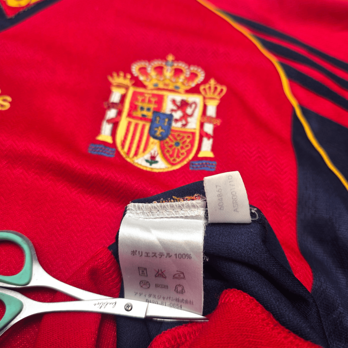 1998/99 Spain Home Football Shirt (M) Adidas 21 Enrique - Football Finery - FF303923