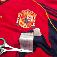 1998/99 Spain Home Football Shirt (M) Adidas 21 Enrique - Football Finery - FF303923