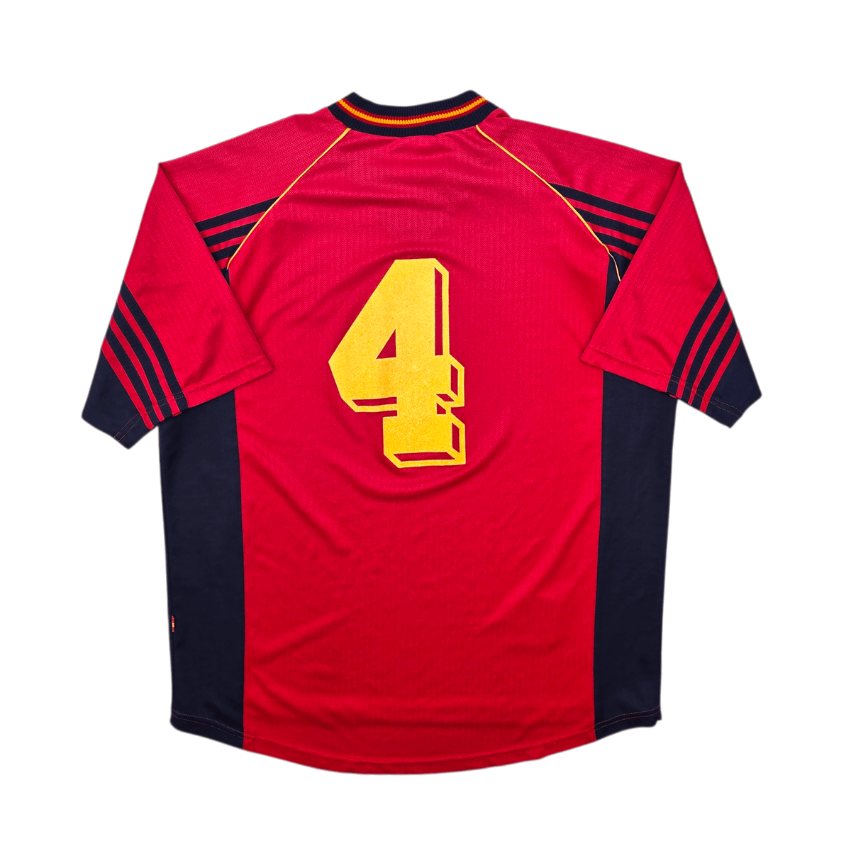 1998/99 Spain Home Football Shirt (XL) Adidas 4 - Football Finery - FF304229