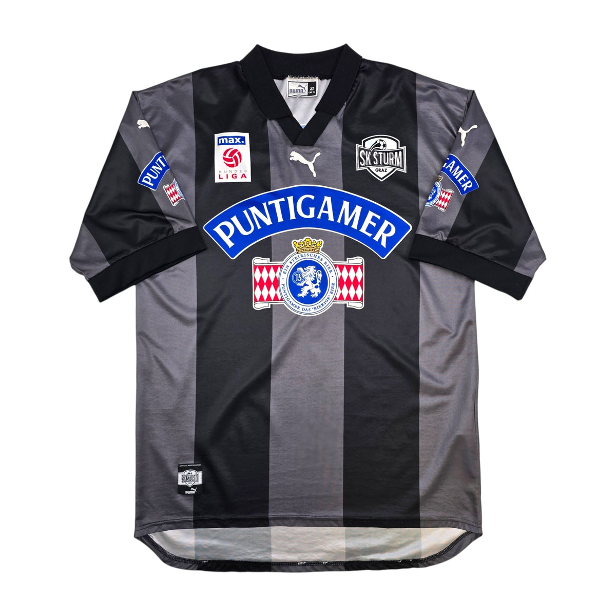 1998/99 Sturm Graz Away Football Shirt (XL) Puma - Football Finery - FF304977