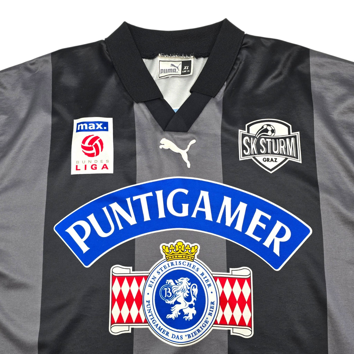 1998/99 Sturm Graz Away Football Shirt (XL) Puma - Football Finery - FF304977