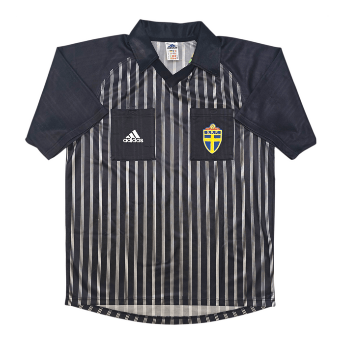 1998/99 Sweden Referee Shirt (M) Adidas - Football Finery - FF304235