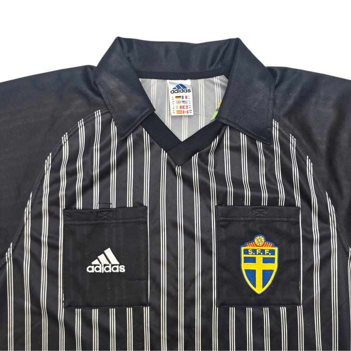 1998/99 Sweden Referee Shirt (M) Adidas - Football Finery - FF304235