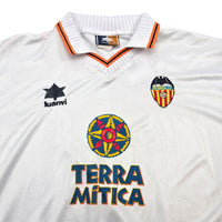 1998/99 Valencia Home Football Shirt (L) Luanvi - Football Finery - FF305850