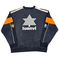 1998/99 Valencia Training Sweater (M) Luanvi - Football Finery - FF303011