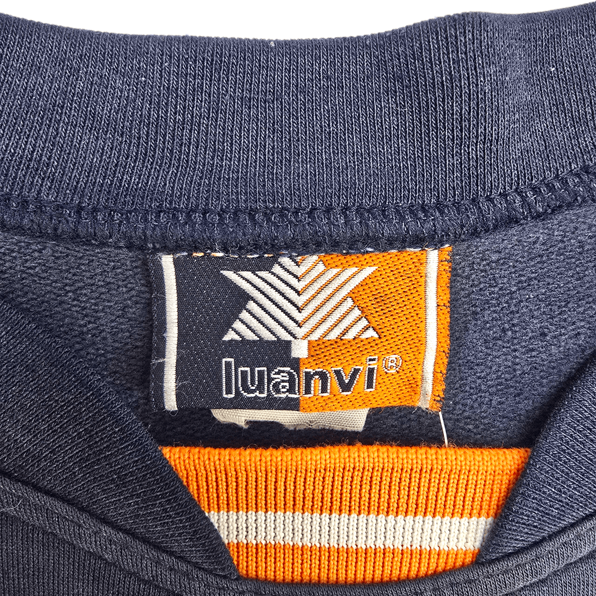 1998/99 Valencia Training Sweater (M) Luanvi - Football Finery - FF303011