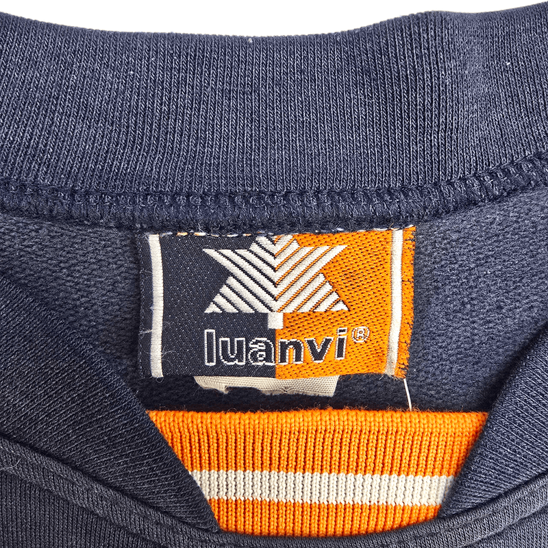 1998/99 Valencia Training Sweater (M) Luanvi - Football Finery - FF303011