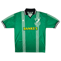 1998/99 Walsall Away Football Shirt (2XL) Errea 6 Matchworn - Football Finery - FF300134