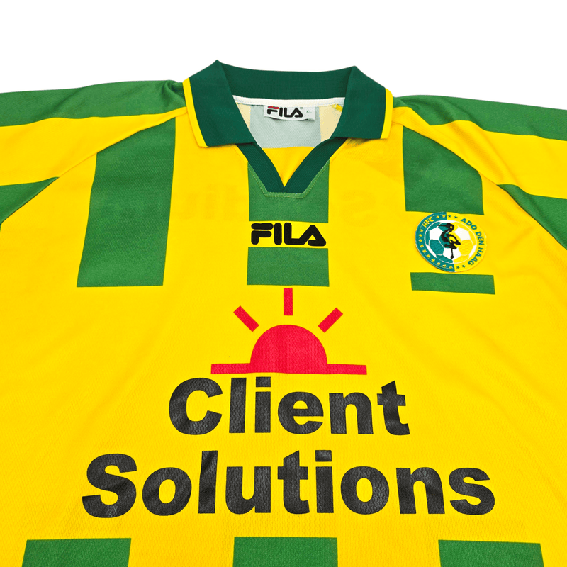 1999/00 ADO Den Haag Home Football Shirt (XL) FILA – Football Finery