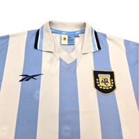 1999/00 Argentina Home Football Shirt (XL) Reebok - Football Finery - FF305218