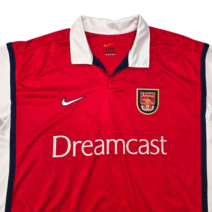 1999/00 Arsenal Home Football Shirt (2XL) Nike - Football Finery - FF307124