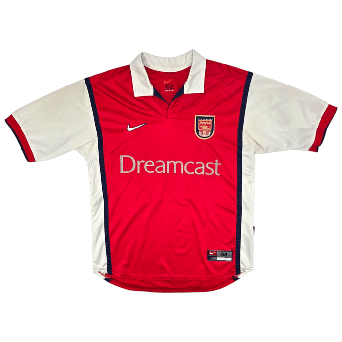 1999/00 Arsenal Home Football Shirt (M) Nike #14 Henry - Football Finery - FF300404