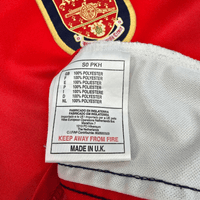 1999/00 Arsenal Home Football Shirt (XL) Nike #6 Adams - Football Finery - FF300405