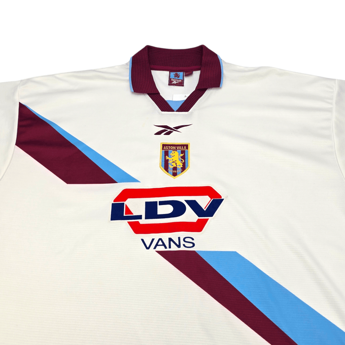 1999/00 Aston Villa Away Football Shirt (XL) Reebok - Football Finery - FF303016