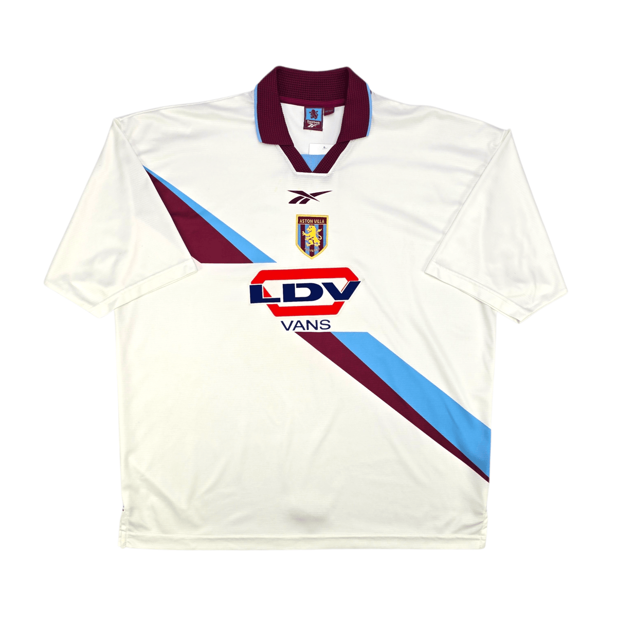 1999/00 Aston Villa Away Football Shirt (XL) Reebok - Football Finery - FF303016