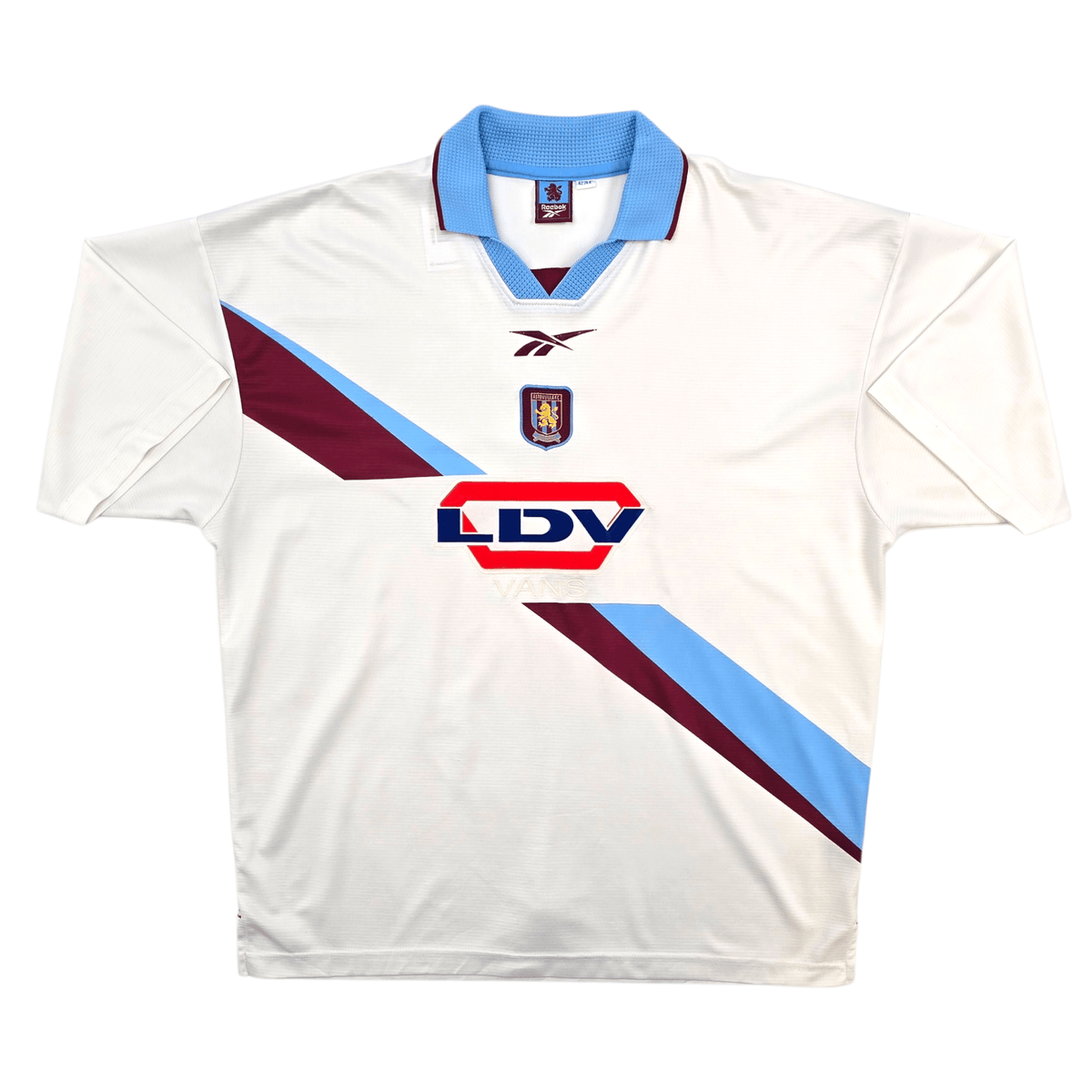 1999/00 Aston Villa Away Football Shirt (XL) Reebok - Football Finery - FF303523