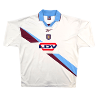 1999/00 Aston Villa Away Football Shirt (XL) Reebok - Football Finery - FF303523