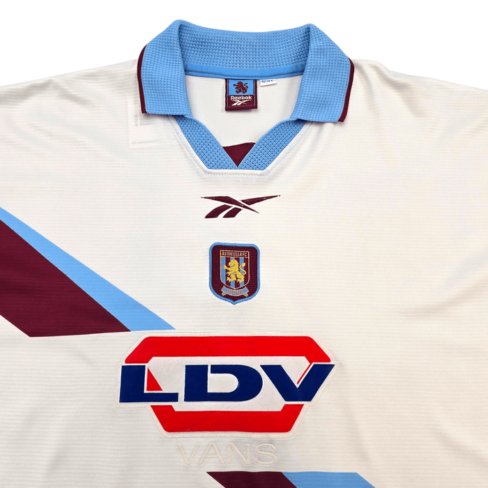 1999/00 Aston Villa Away Football Shirt (XL) Reebok - Football Finery - FF303523