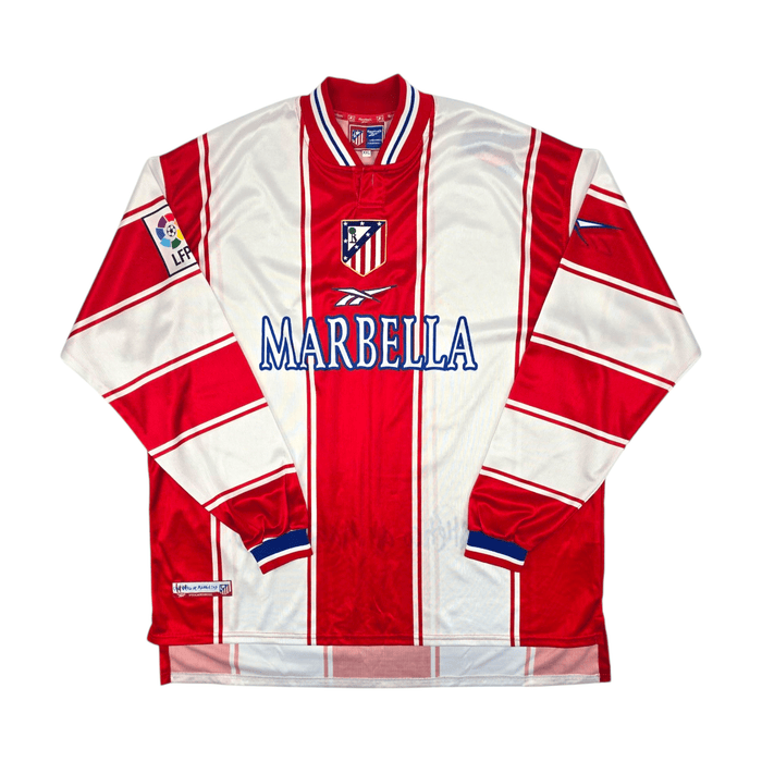 1999/00 Atletico Madrid Home Football Shirt (2XL) Reebok - Football Finery - FF300687