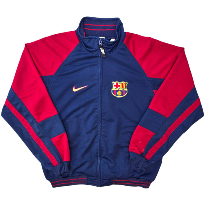 1999/00 Barcelona Training Jacket (S) Nike - Football Finery - FF307858
