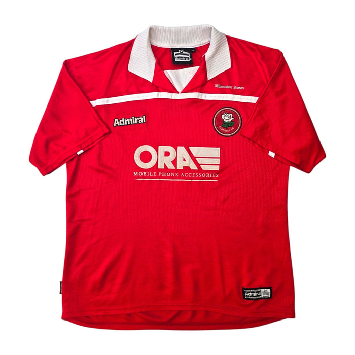 1999/00 Barnsley Home Football Shirt (M) Admiral - Football Finery - FF307811