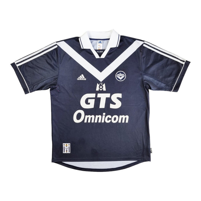 1999/00 Bordeaux Home Football Shirt (L) Adidas - Football Finery - FF202918