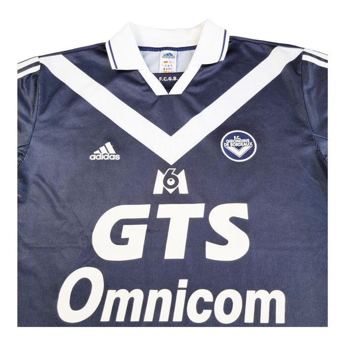 1999/00 Bordeaux Home Football Shirt (L) Adidas - Football Finery - FF202918