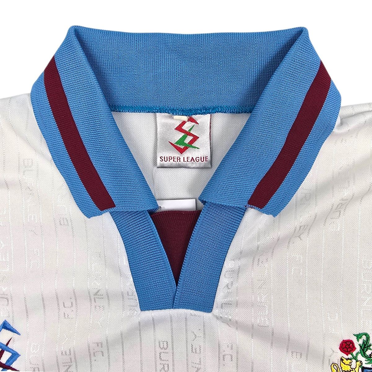 1999/00 Burnley Away Football Shirt (L) Super League - Football Finery - FF304703