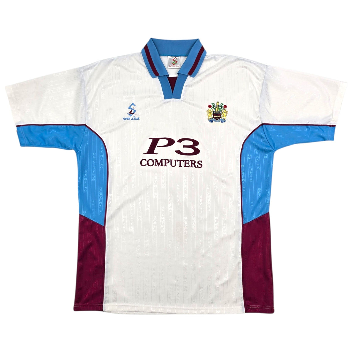 1999/00 Burnley Away Football Shirt (L) Super League - Football Finery - FF304703