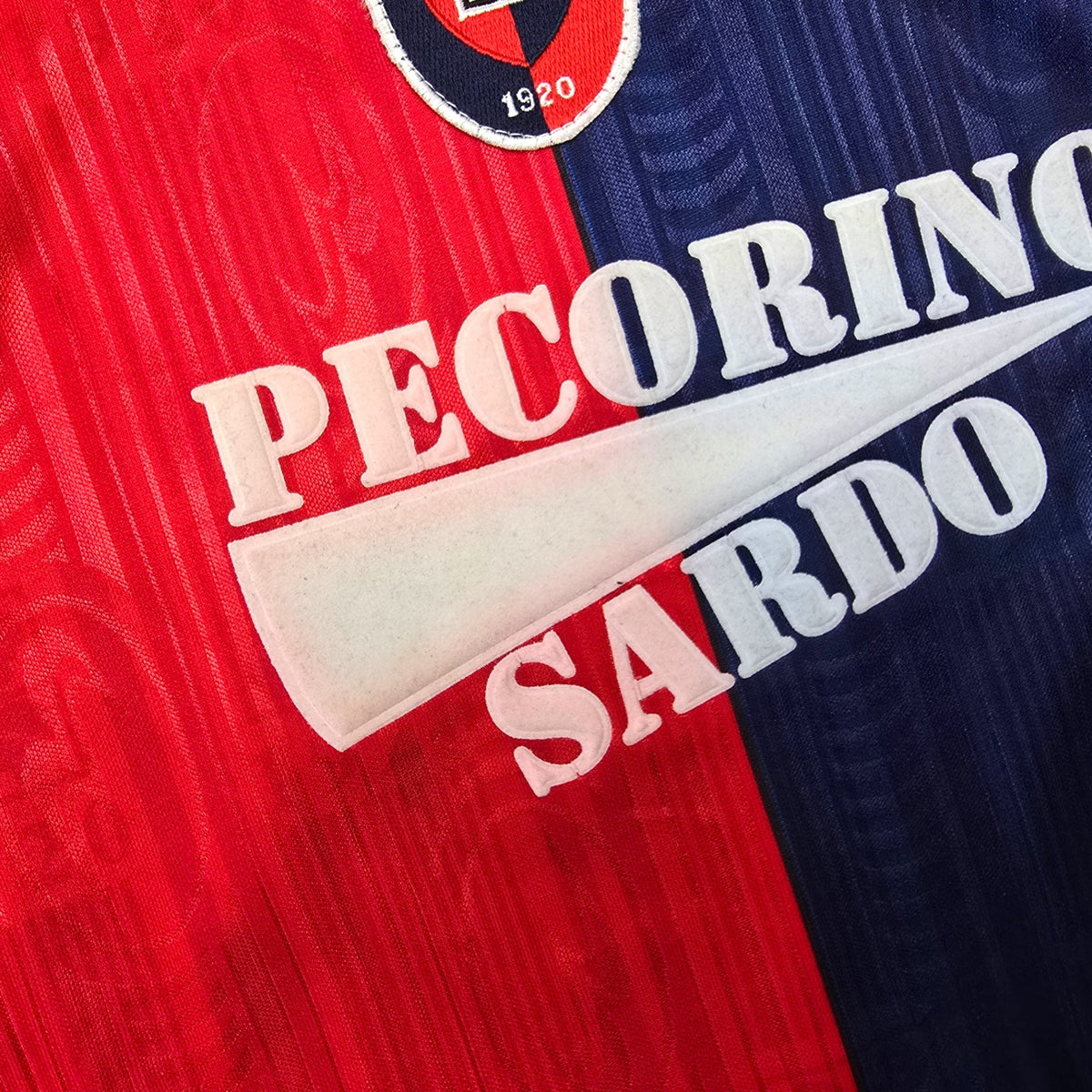 1999/00 Cagliari Home Football Shirt (XL) Biemme - Football Finery - FF307050