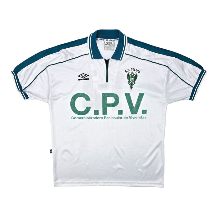 1999/00 CD Toledo Away Football Shirt (XL) Umbro #12 (Match Issue) - Football Finery - FF203961