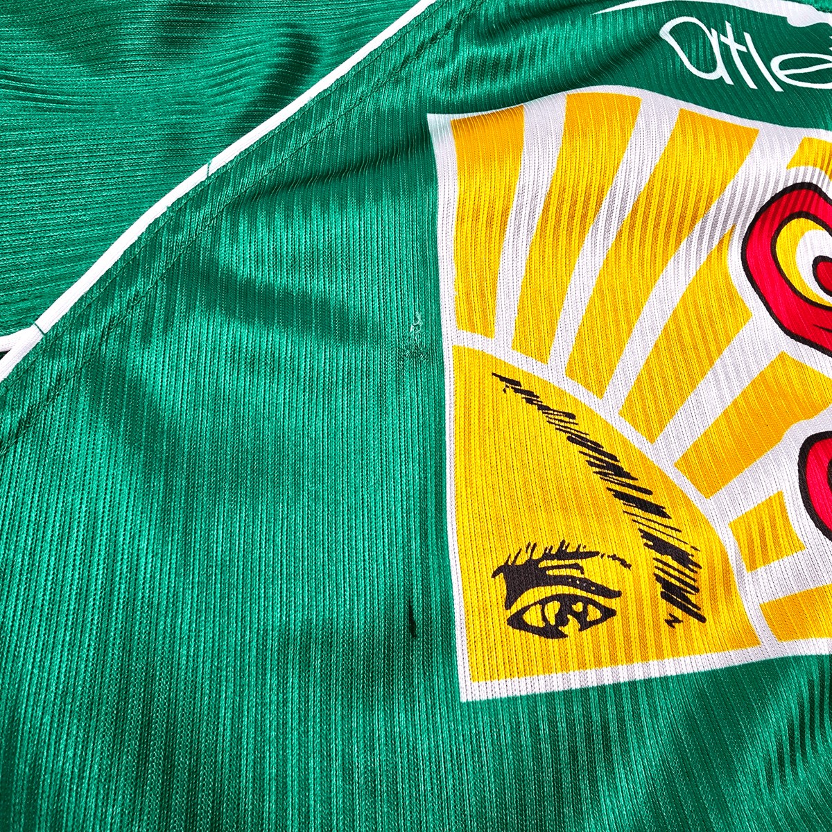 1999/00 Club Leon Home Football Shirt (XL) Atletica - Football Finery - FF305542
