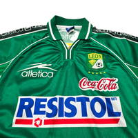 1999/00 Club Leon Home Football Shirt (XL) Atletica - Football Finery - FF305542