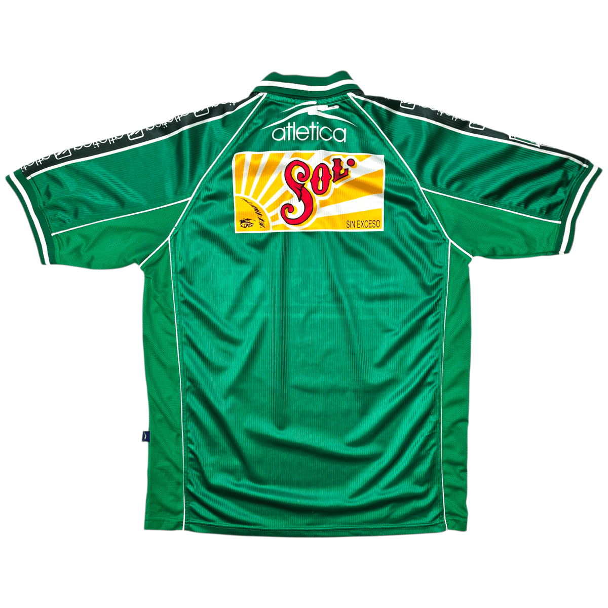 1999/00 Club Leon Home Football Shirt (XL) Atletica - Football Finery - FF305542
