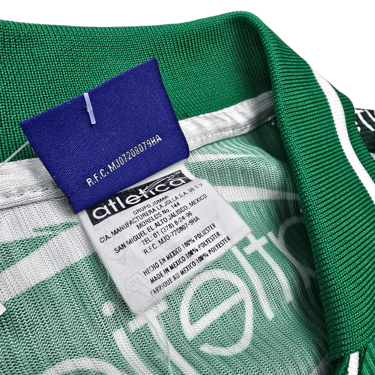 1999/00 Club Leon Home Football Shirt (XL) Atletica - Football Finery - FF305542