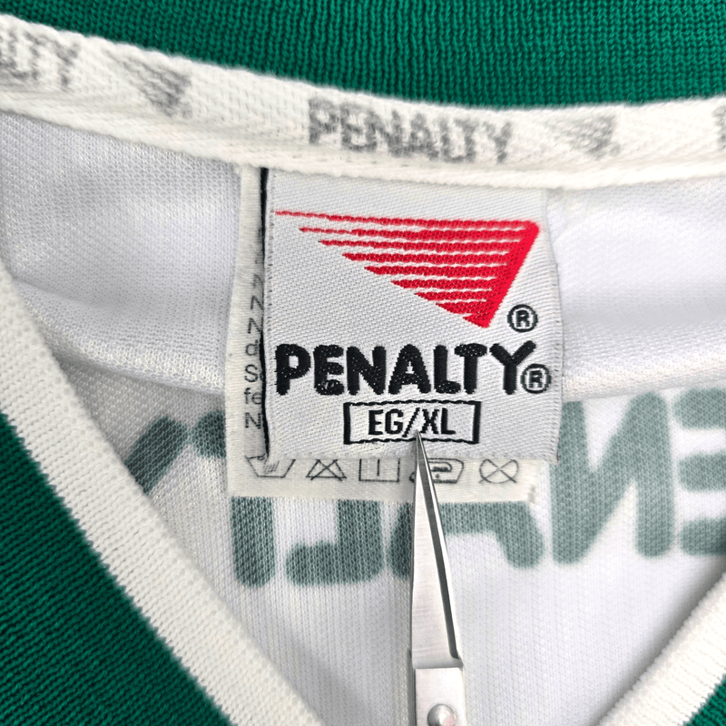 1999/00 Coritiba Home Football Shirt (XL) Penalty - Football Finery - FF302805