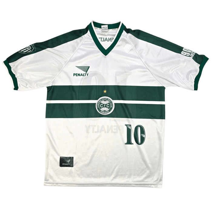 1999/00 Coritiba Home Football Shirt (XL) Penalty - Football Finery - FF302805