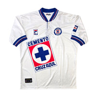 1999/00 Cruz Azul Away Football Shirt (L) FILA - Football Finery - FF306540