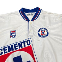 1999/00 Cruz Azul Away Football Shirt (L) FILA - Football Finery - FF306540