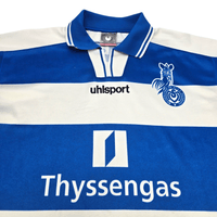 1999/00 Duisburg Home Football Shirt (M) Uhlsport - Football Finery - FF302671