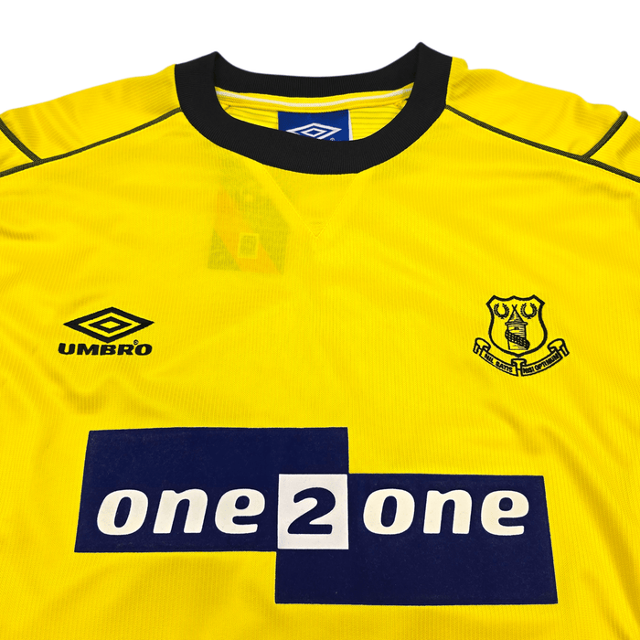 1999/00 Everton Training Shirt (M) Umbro - Football Finery - FF304192