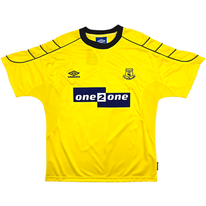 1999/00 Everton Training Shirt (M) Umbro - Football Finery - FF304192