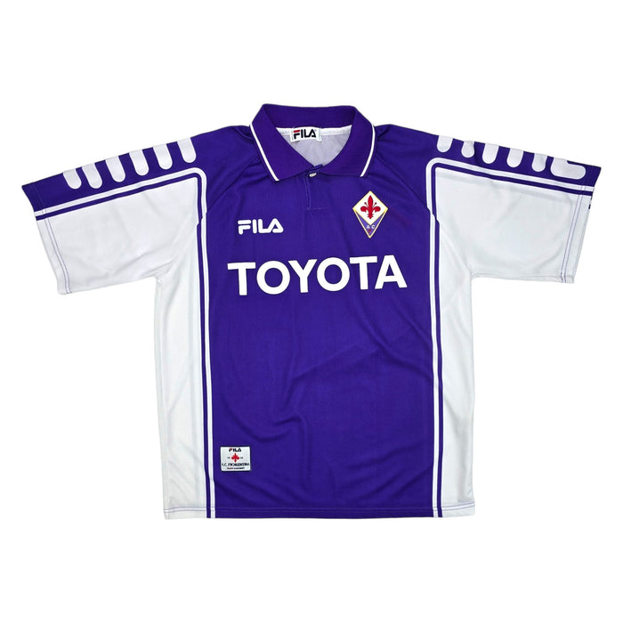 1999/00 Fiorentina Home Football Shirt (L) Fila - Football Finery - FF203887