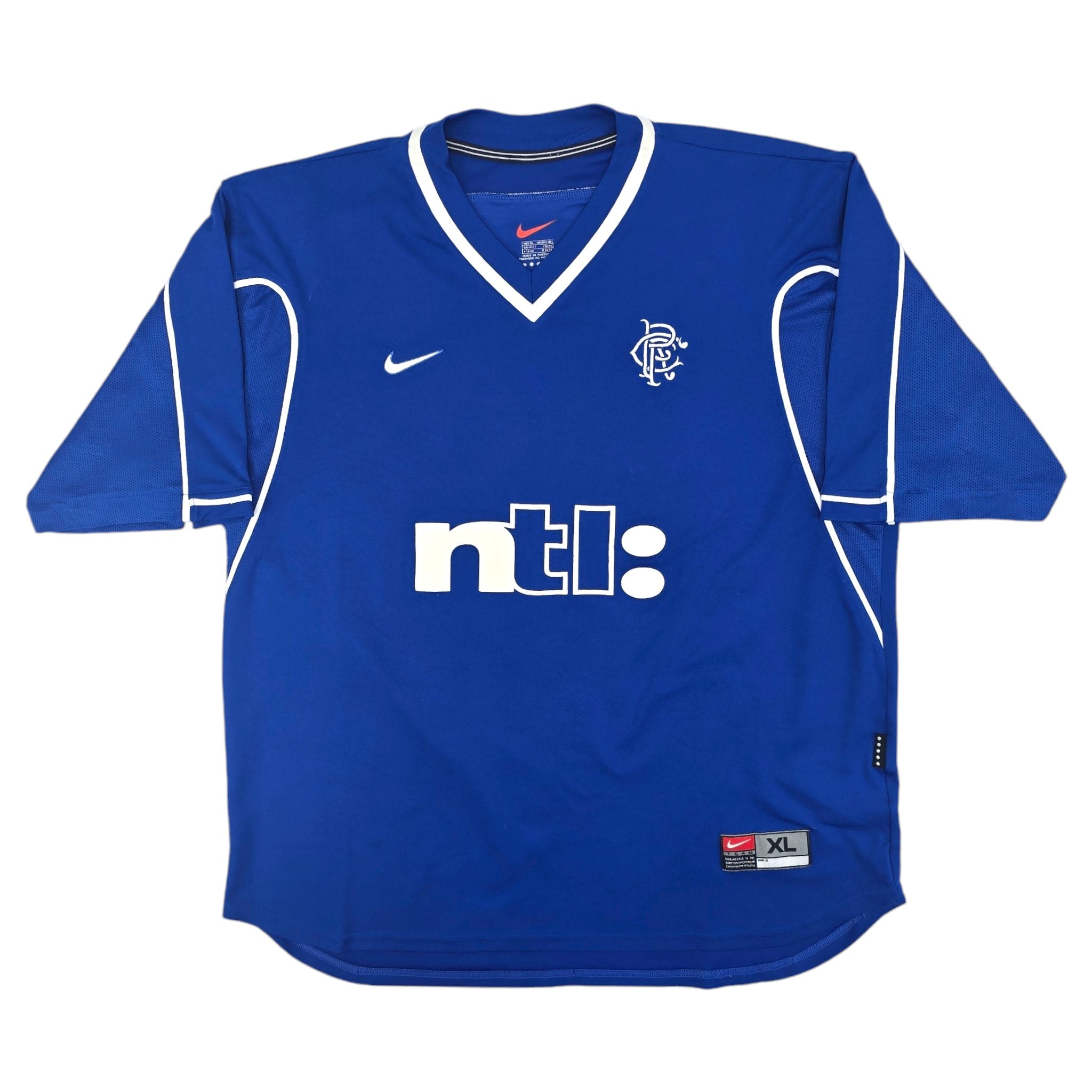 1999-00 Rangers Home Football Shirt XL Nike 7 Kanchelskis