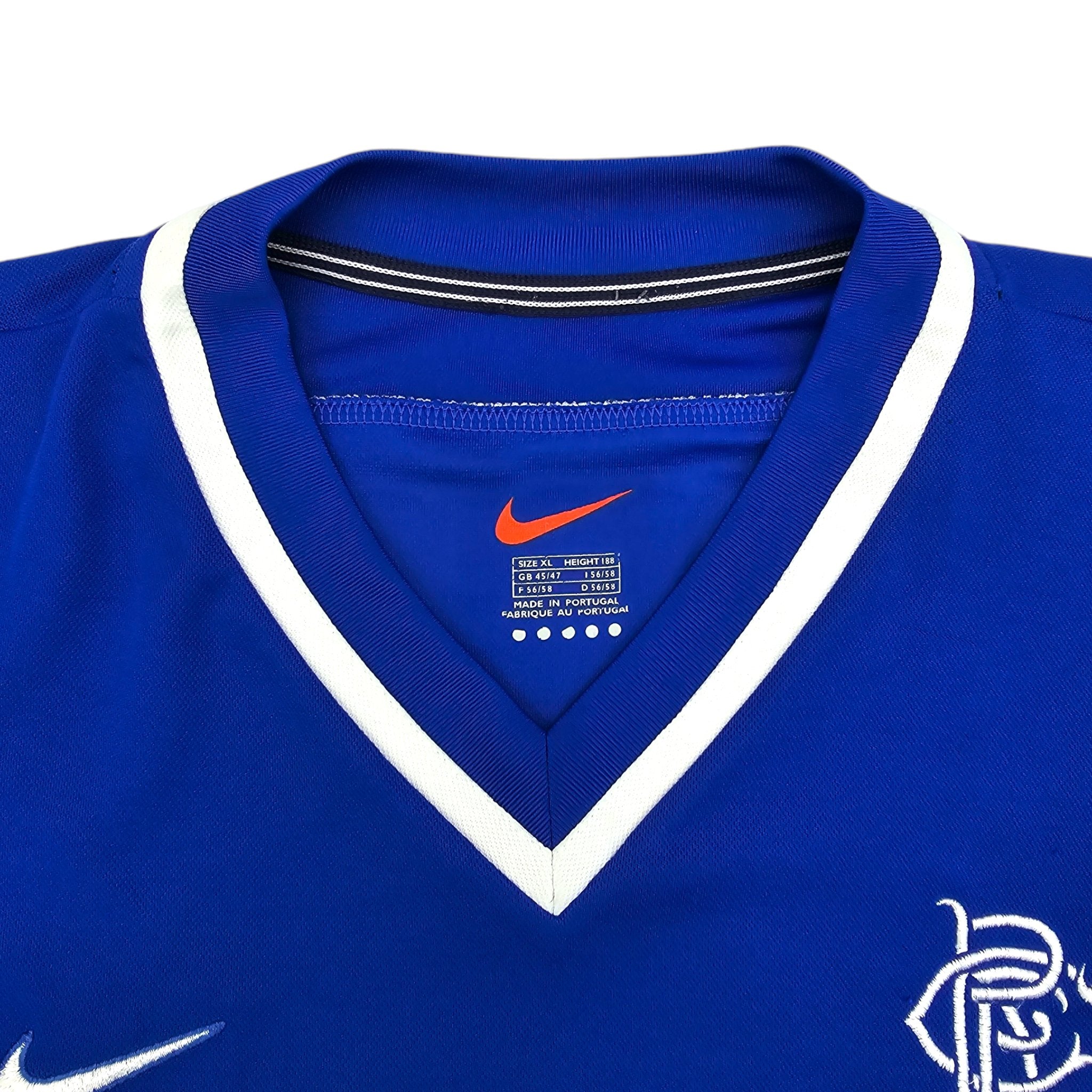 1999-00 Rangers Home Football Shirt XL Nike 7 Kanchelskis